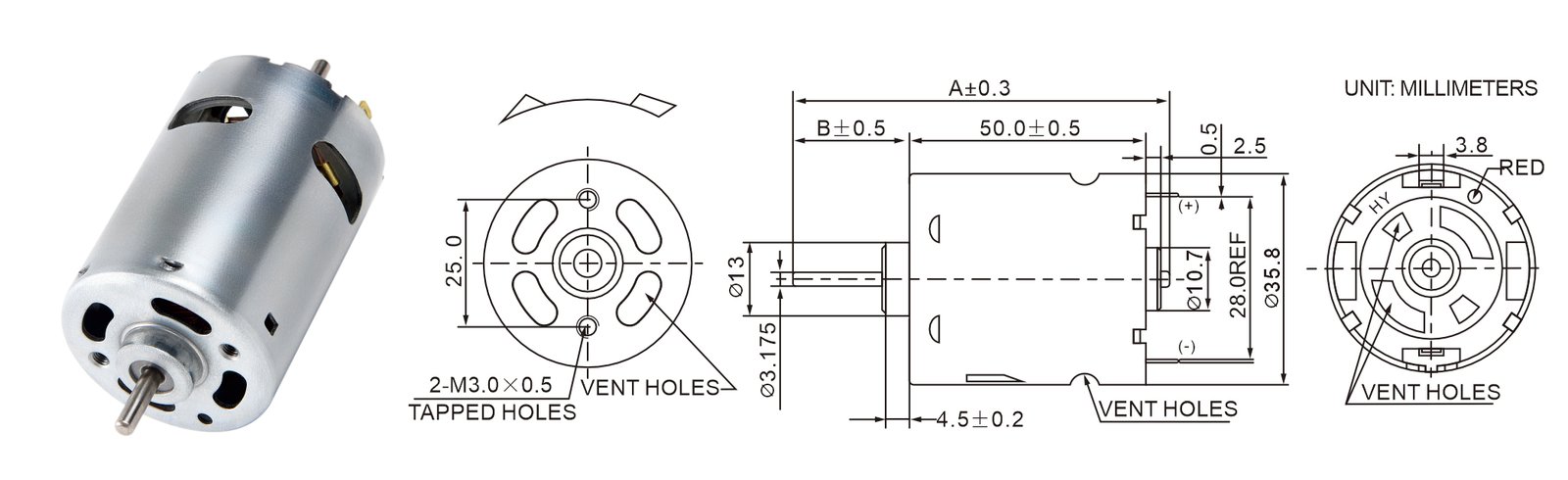 RS-545 RS-545 technical drawing or performance reference