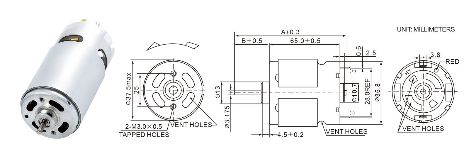 RS-550SL RS-550SL technical drawing or performance reference