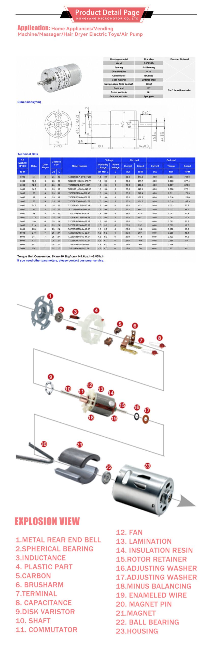 TJZ25RB 25RB original drawing reference — confirm the selected configuration