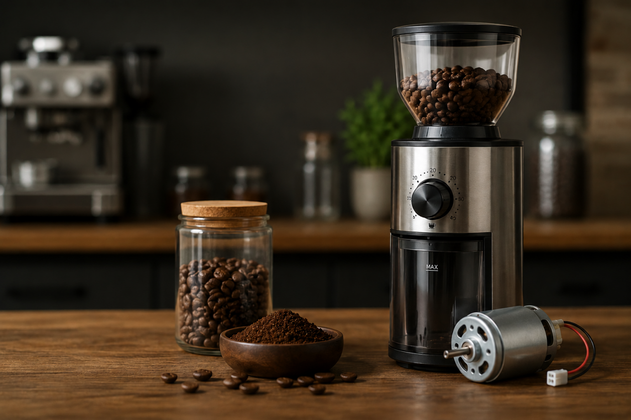 Coffee-grinder equipment application